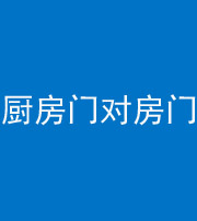 文山阴阳风水化煞九十五——厨房门对房门